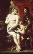 Venus Mars and Cupid, Peter Paul Rubens